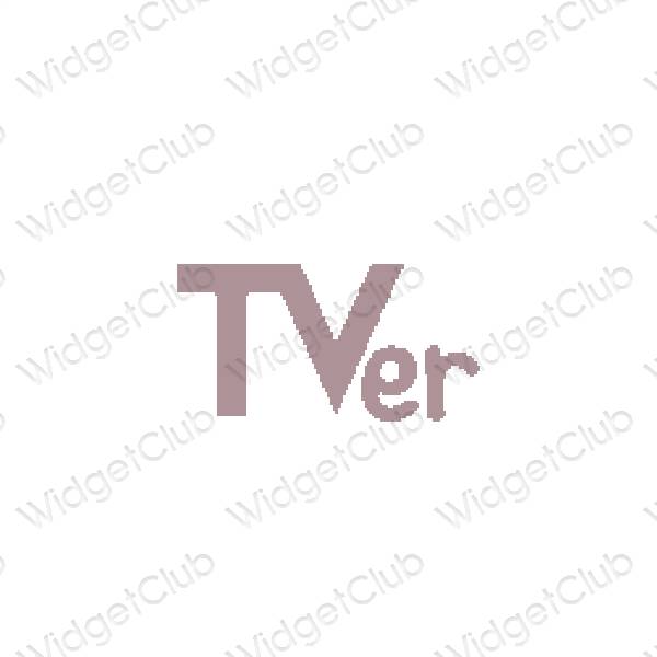 Aesthetic Tver app icons