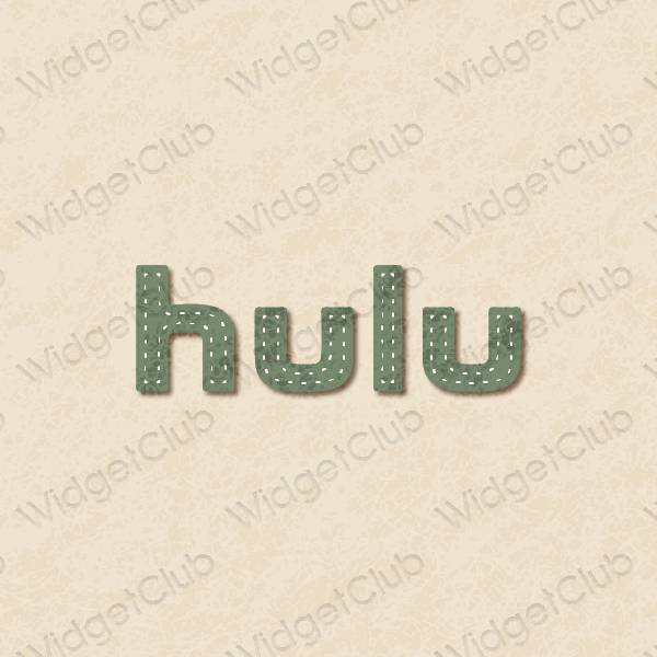 Icone delle app hulu estetiche