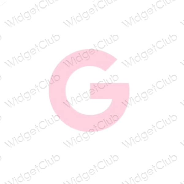 Aesthetic Google app icons