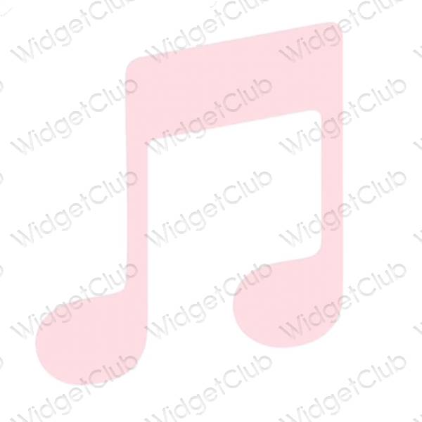 រូបតំណាងកម្មវិធី Apple Music សោភ័ណភាព