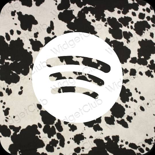 Estetiska Spotify appikoner