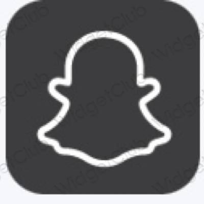 Esthetische snapchat app-pictogrammen