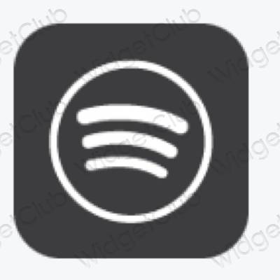 Estetik Spotify uygulama simgeleri
