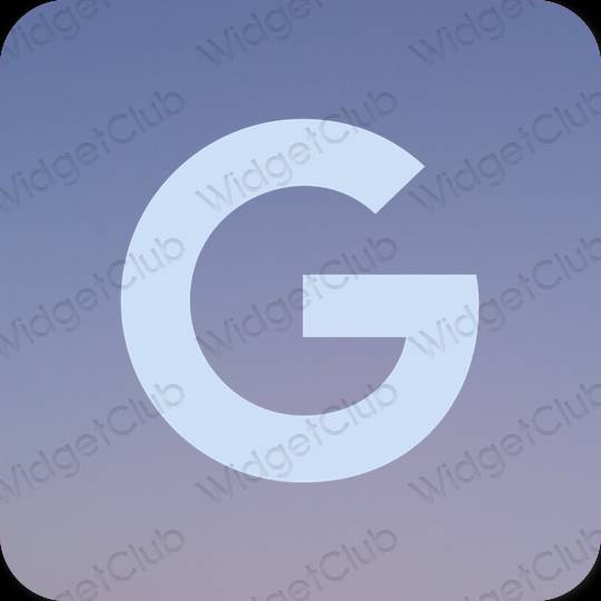 Aesthetic Google app icons