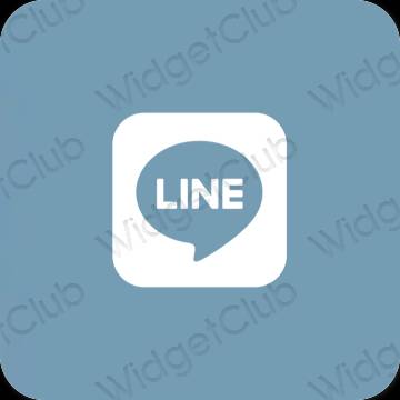 نمادهای برنامه زیباشناسی LINE