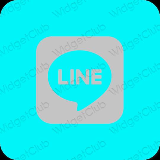 Æstetiske LINE app-ikoner