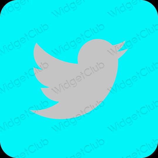 Icone delle app Twitter estetiche