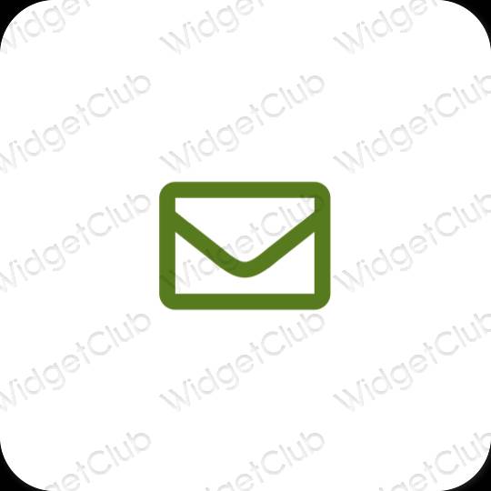 Esthetische Mail app-pictogrammen