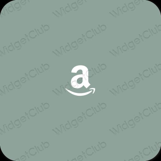 Esthetische Amazon app-pictogrammen