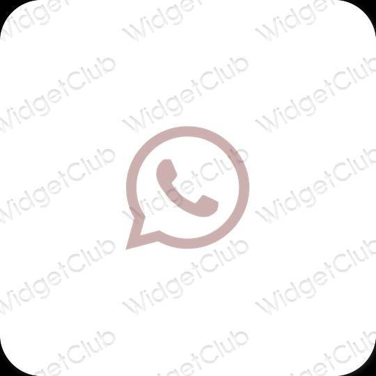 Естетичні WhatsApp значки програм