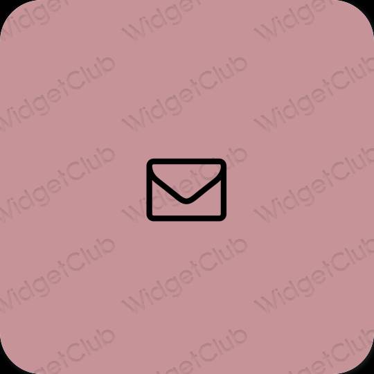 Icônes d'application Mail esthétiques