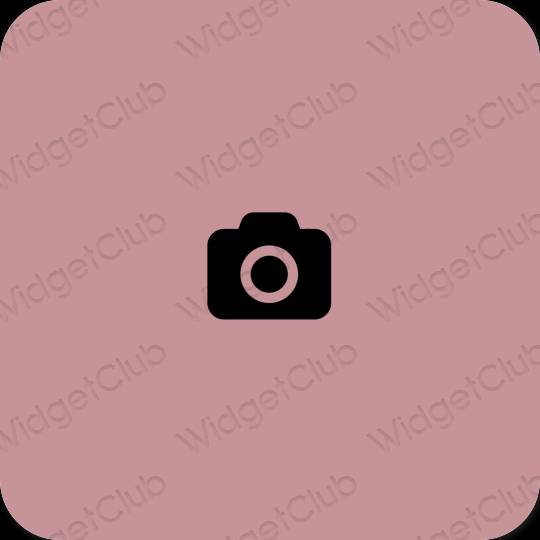 Esthetische Camera app-pictogrammen