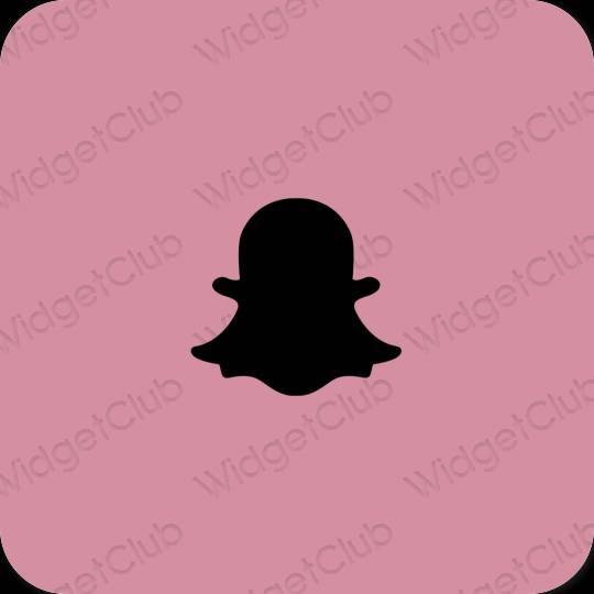 미적 snapchat 앱 아이콘