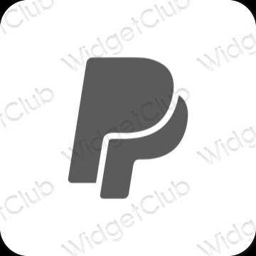 جمالية Paypal أيقونات التطبيقات