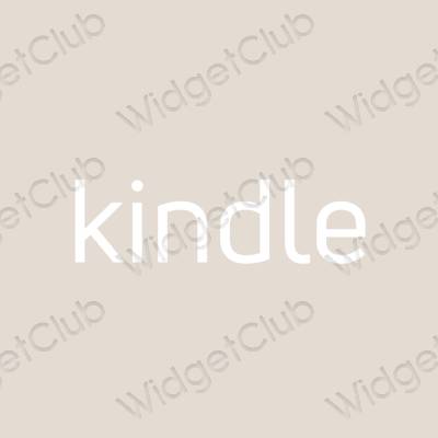 Aesthetic Kindle app icons