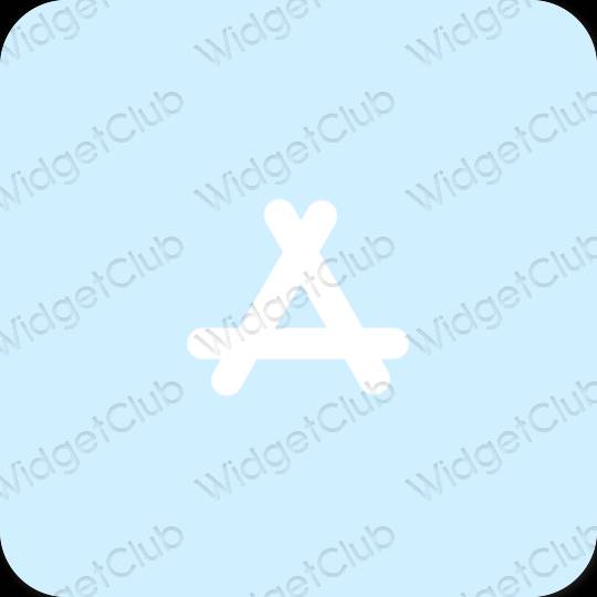 Estético roxo AppStore ícones de aplicativos