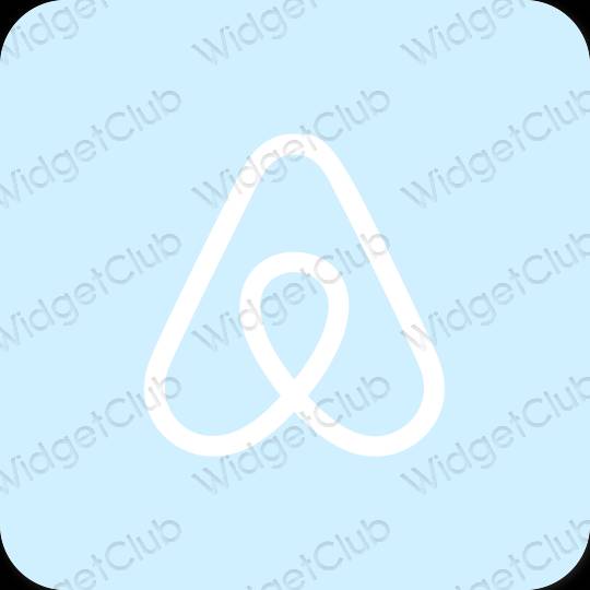 Ästhetische Airbnb App-Symbole