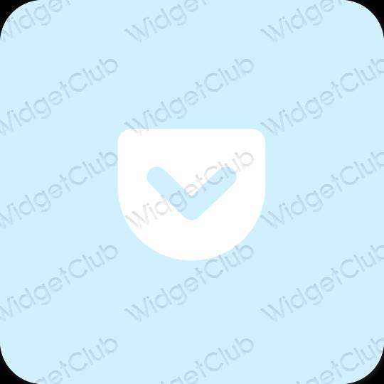 Estetyczne Pocket ikony aplikacji