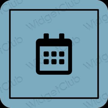 Esthetische Calendar app-pictogrammen