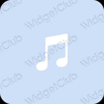 эстетический пурпурный Apple Music значки приложений