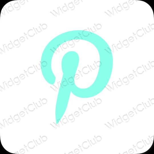 រូបតំណាងកម្មវិធី Pinterest សោភ័ណភាព