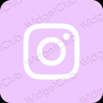 Estetické ikony aplikací Instagram