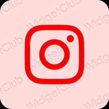 Biểu tượng ứng dụng Instagram thẩm mỹ