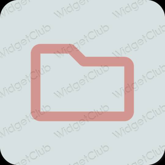 Estetske Files ikone aplikacij