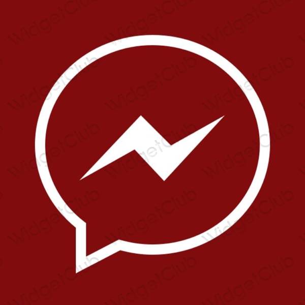 Estetske Messenger ikone aplikacija