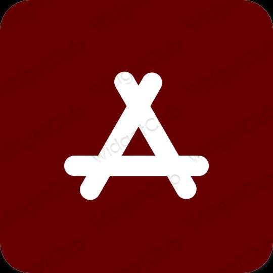 эстетический коричневый AppStore значки приложений