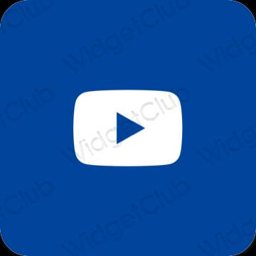 Ästhetische Youtube App-Symbole