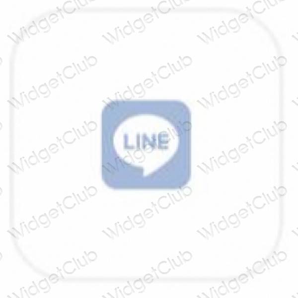 نمادهای برنامه زیباشناسی LINE