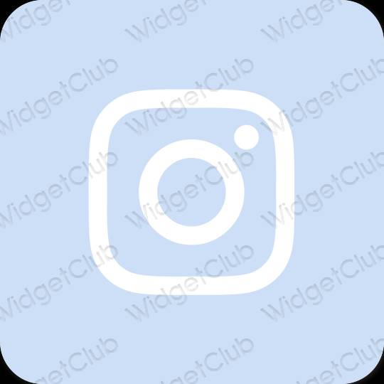 미적인 보라색 Instagram 앱 아이콘