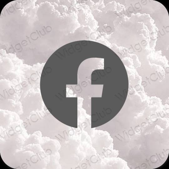 Estetyczne Facebook ikony aplikacji