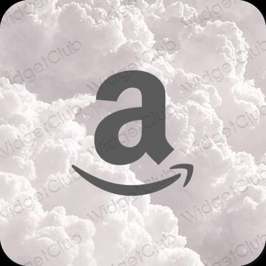 Ästhetische Amazon App-Symbole