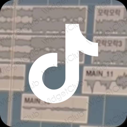 Эстетические TikTok значки приложений