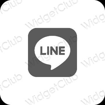 LINE おしゃれアイコン画像素材