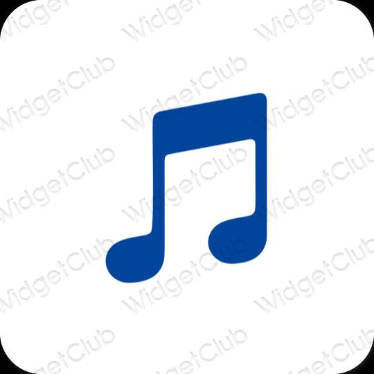 Biểu tượng ứng dụng Apple Music thẩm mỹ