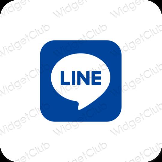 Ästhetische LINE App-Symbole