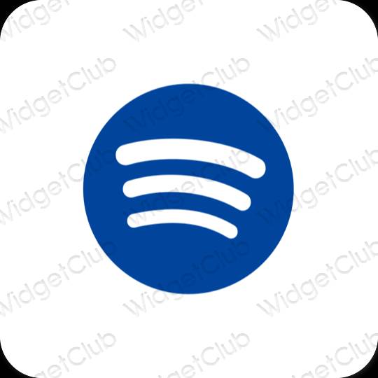 Estética Spotify iconos de aplicaciones