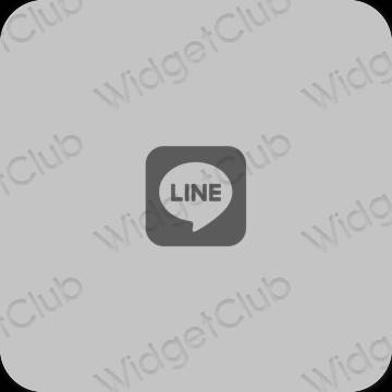 Естетичні LINE значки програм