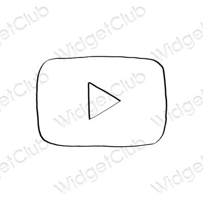 Biểu tượng ứng dụng Youtube thẩm mỹ