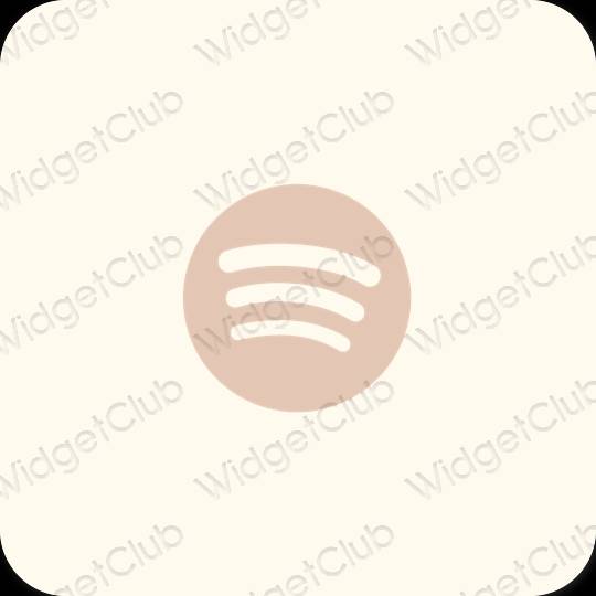 Ästhetische Spotify App-Symbole