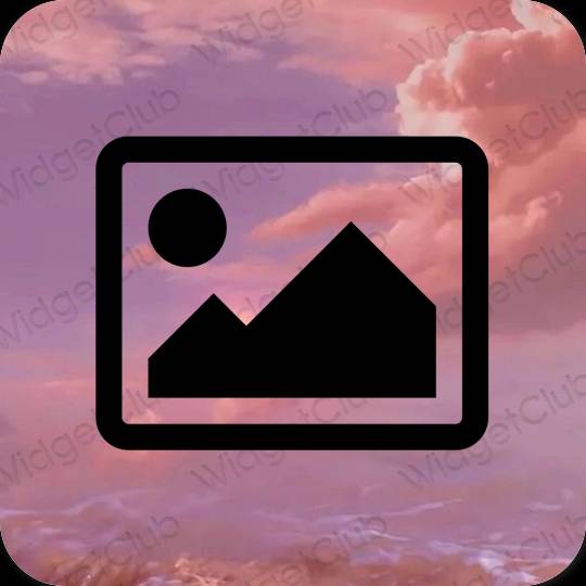 Æstetiske Photos app-ikoner