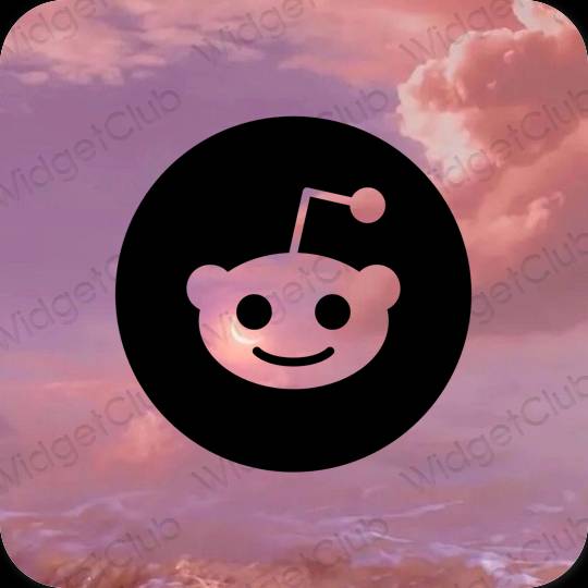 Ästhetische Reddit App-Symbole