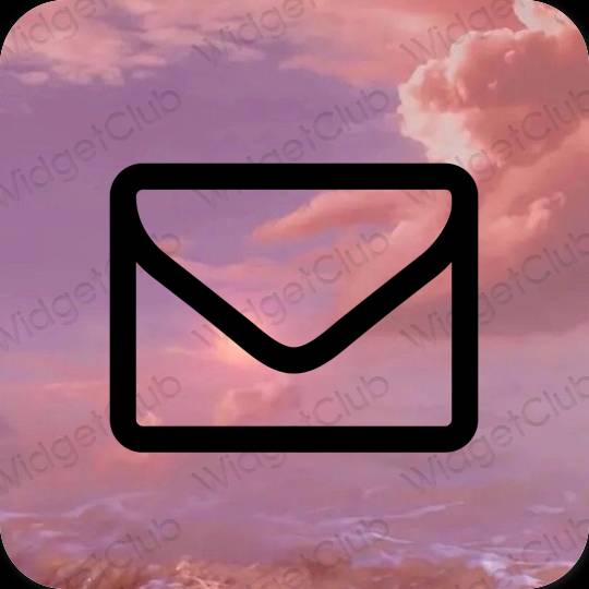 Pictograme pentru aplicații Mail estetice