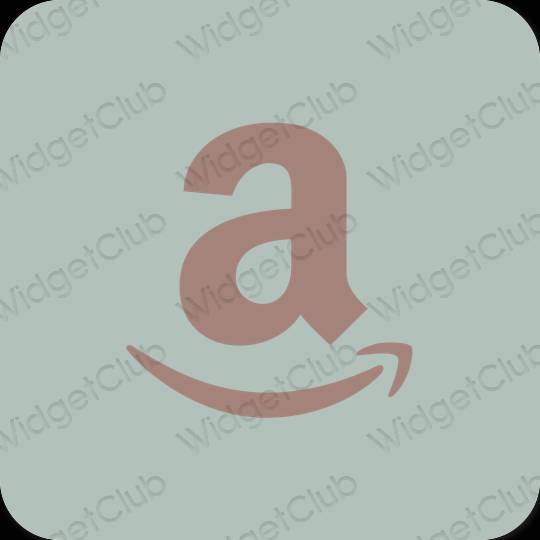 Estetski zelena Amazon ikone aplikacija