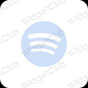 Icônes d'application Spotify esthétiques