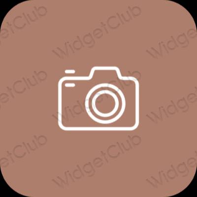 Esthetische Camera app-pictogrammen