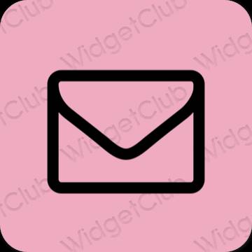 Ästhetische Mail App-Symbole